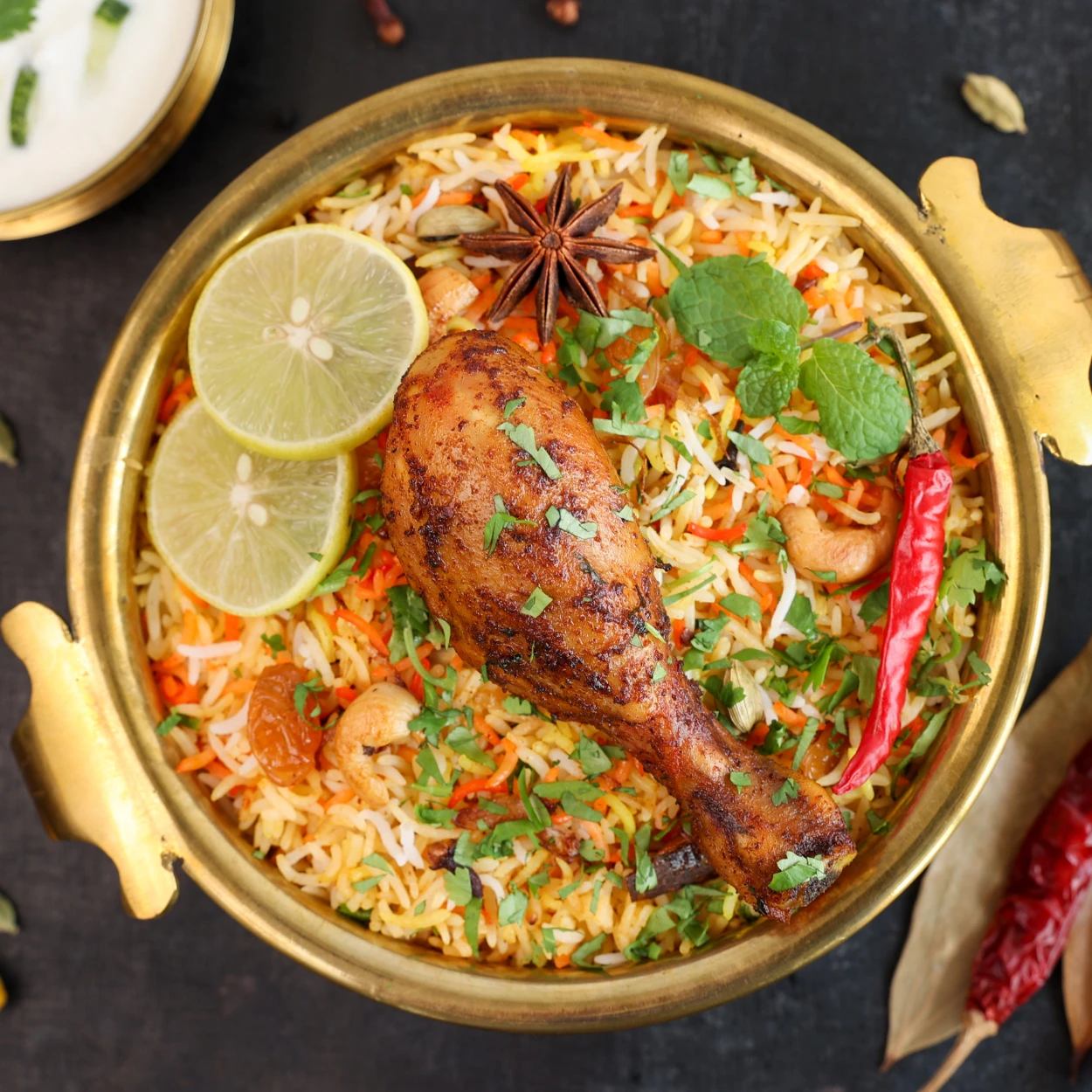 CHICKEN DUM BIRYANI