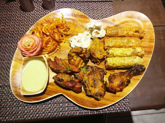 CHICKEN TIKKA , CHICKEN KABAB, FISH, LAMB CHOP